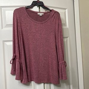 Bell sleeve sweater